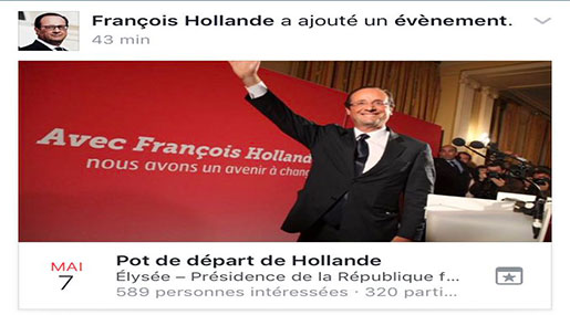 Hackers Create Fake Event on Hollande's Facebook Account Hackers Create Fake Event on Hollande’s Facebook Account