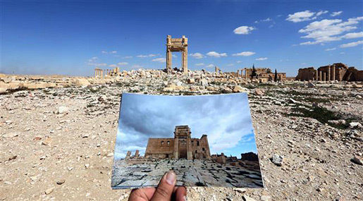 Syria's Palmyra citadel