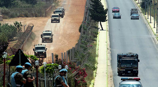 Lebanon southern border