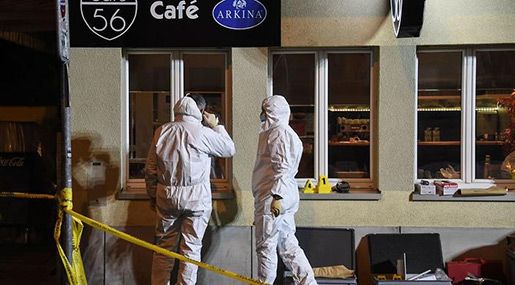 Forensics at Swiss Basel Cafe