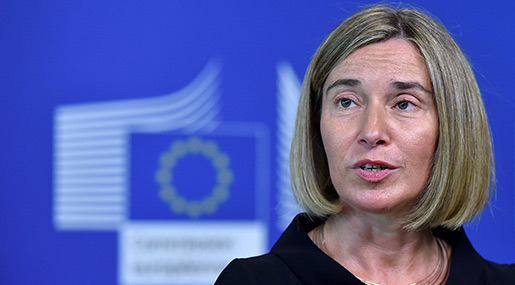 EU Foreign Policy Chief Federica Mogherini 