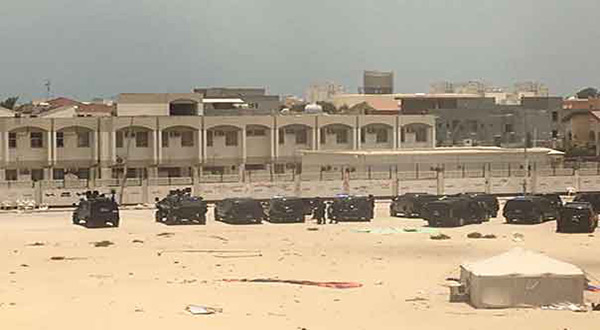 Bahraini regime tanks