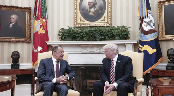 Trump ’Revealed Highly Classified Information’ To Russian Officials
