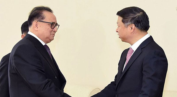 Chinese, NKorean Envoys Talk Up Ties despite Nuclear Tensions Chinese, NKorean Envoys Talk Up Ties despite Nuclear Tensions