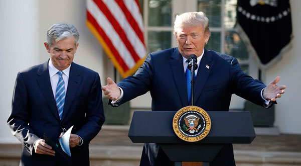 Trump Taps Jerome Powell as New Fed Chairman