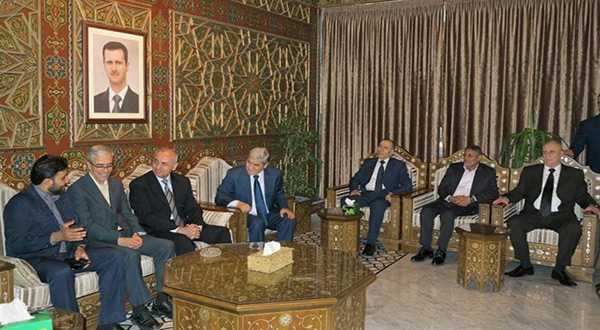 Iranian and Syrian officials