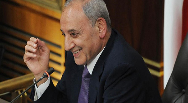 Lebanese Parliament Speaker Nabih Berri