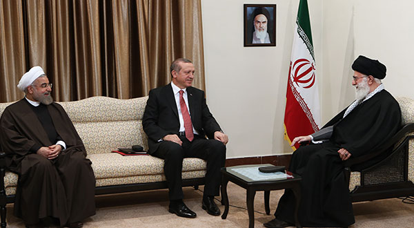 Erdogan visits Imam Khamenei