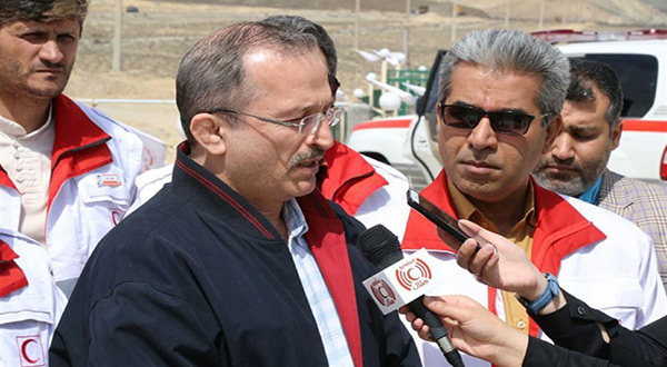 The secretary general of Iran's Red Crescent Society (IRCS) Morteza Salimi
