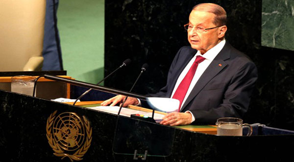 Lebanese President at UN: ‘Israel' Violating Our Sovereignty Lebanese President at UN: ‘Israel’ Violating Our Sovereignty