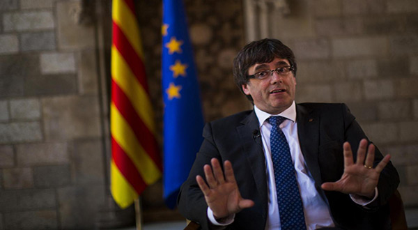 Catalan leader Carles Puigdemont