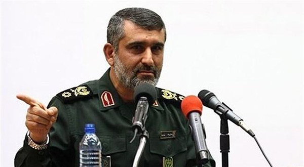 IRGC Aerospace Force Commander Brigadier General Amir Ali Hajizadeh