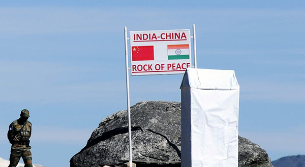 India-China rock of peace