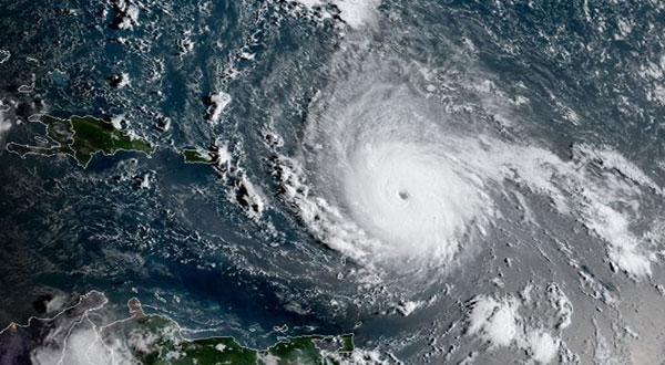 Hurricane Irma Makes Landfall in the Caribbean