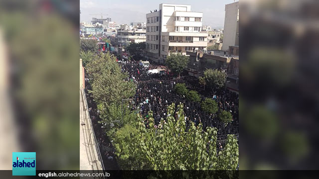 Martyr Hojaji Funeral procession