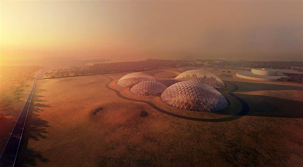 UAE's Martian City
