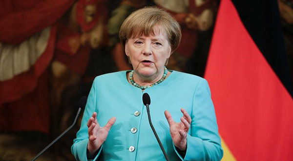 German Chancellor Angela Merkel