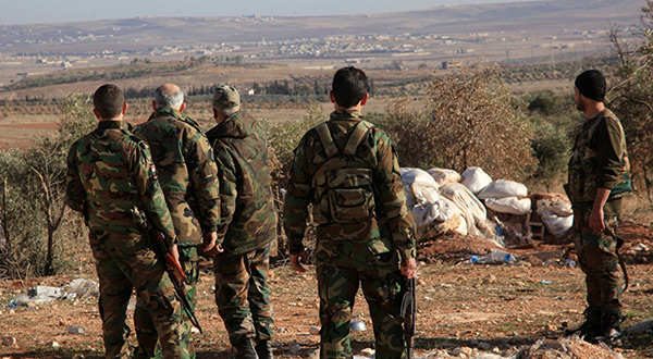 Syrian army forces