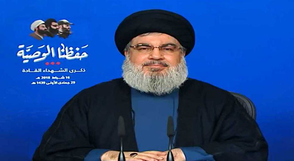 Hezbollah secretary General Sayyed Hassan Nasrallah