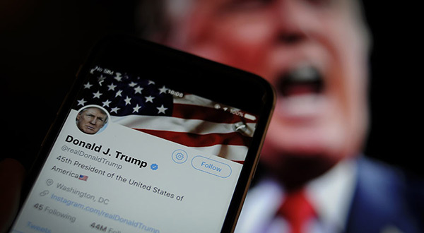 Trump account Twitter
