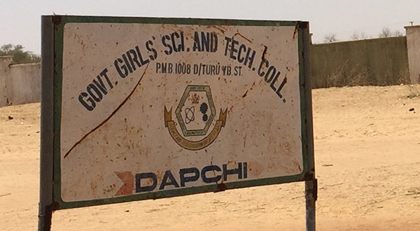 Dapchi sign
