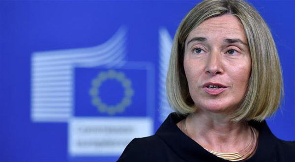 EU Foreign Policy Chief federica Mogherini 