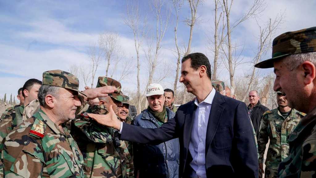 President Al-Assad: Syrian Army an Example to Follow in Nationalism, Sacrifice