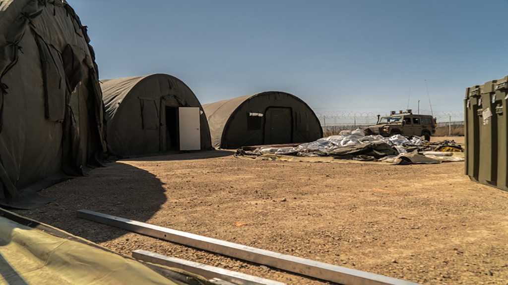 «Israel» Dismantles Field Hospital Treating Terrorists in Golan