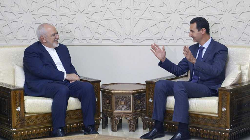 Zarif Meets Assad: Western Pressure Will Fail to Stop Terror Fight