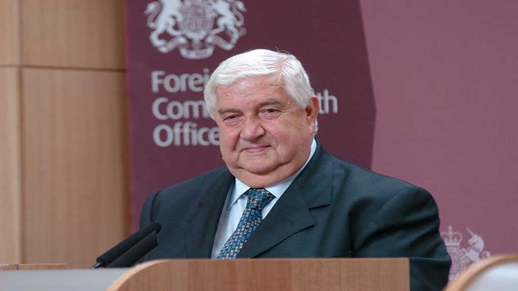 Syria’s FM Al-Moallem: US Presence Illegal, It Must Leave