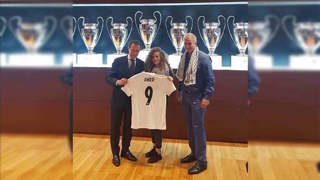 Real Madrid Football Club Honors Palestine Activist Ahed Tamimi