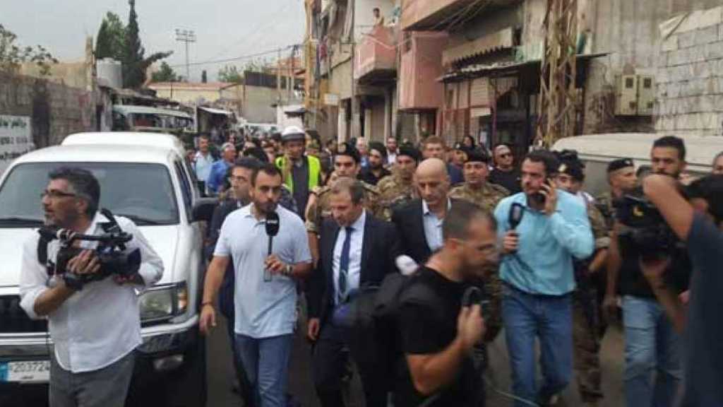 Bassil Tours with Foreign Ambassadors Al-Ahed Club: Netanyahu’s Lie Illogical, Resistance Our Right 
