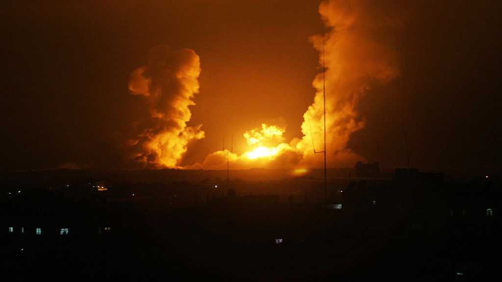 “Israel” Bombs Gaza, Shuts Down Checkpoints