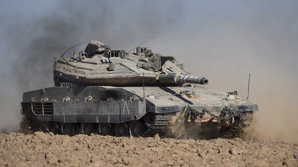 «Israel» Masses Tanks, APCs on Gaza Border