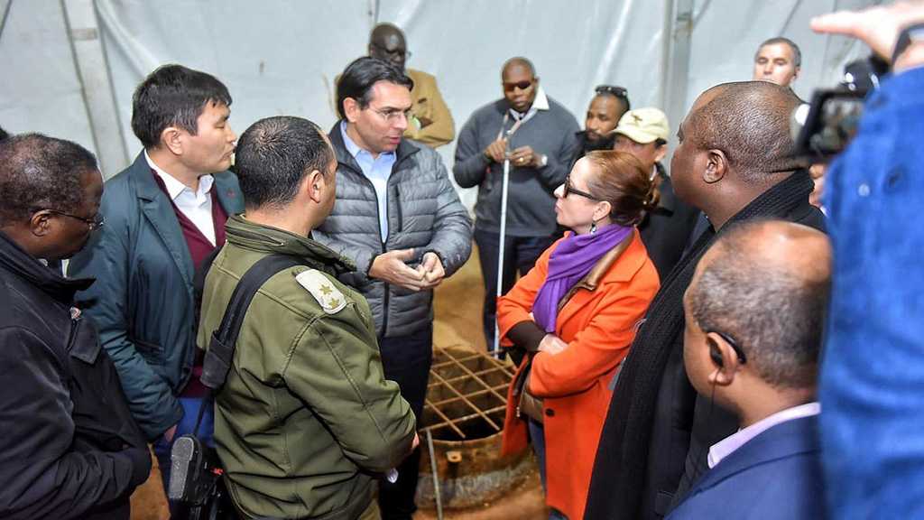 To Counter Hezbollah Threat, «Israel» Takes UN Ambassadors on Border Tunnel Tour