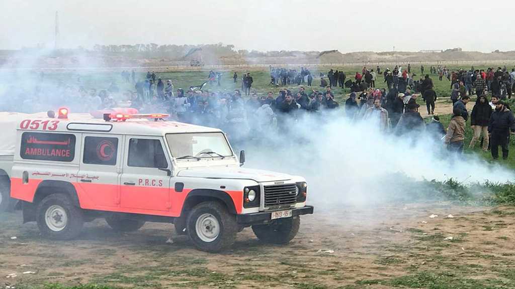 ‘Israel’ Attacks, Teargases Palestinians during the 47th Great Return March