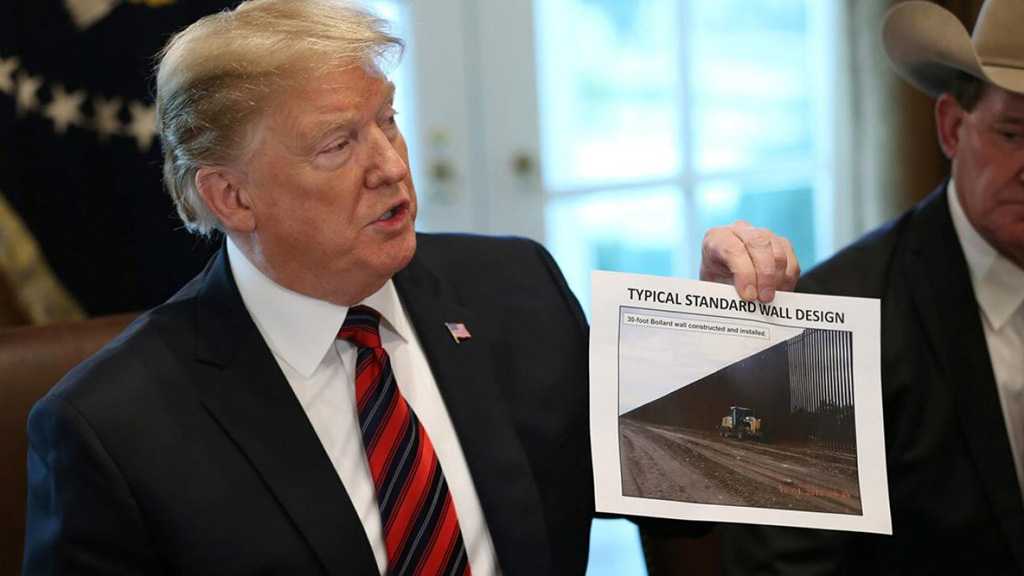 Trump Slams Democrats’ Wall Lawsuit