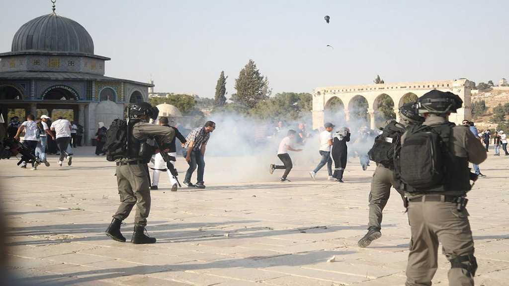 ‘Israeli’ Forces Storm Holy Al-Aqsa Mosque, Attack Palestinians
