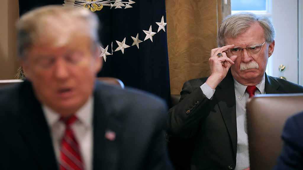 US Media Reveals Bolton’s Hand in Running Trump’s Foreign Policy