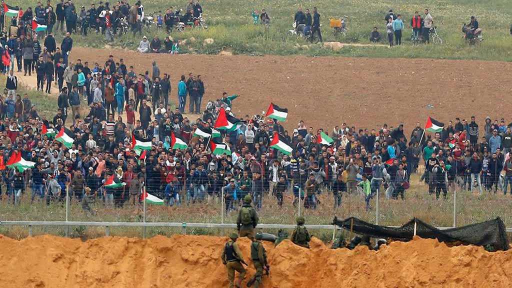 Great Return March: One Palestinian Killed, 42 Injured in Gaza Protests