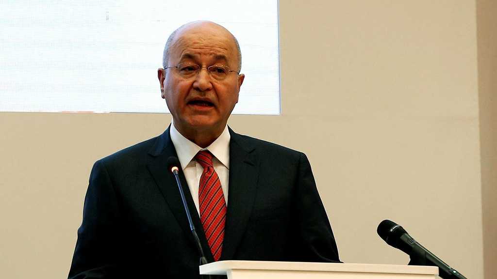 Iraqi President Opposes US Sanctions on Iran