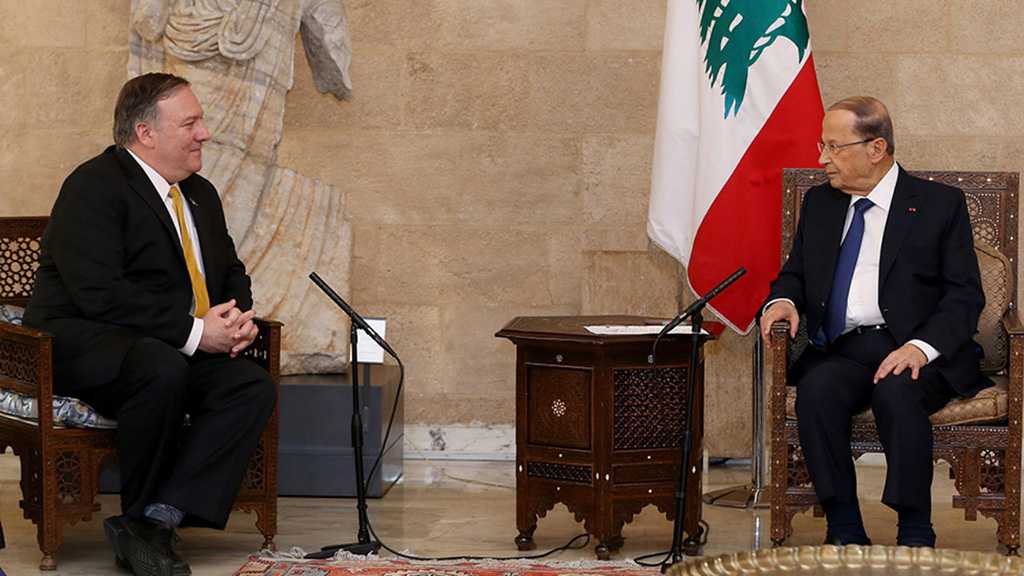 Aoun Slaps Pompeo Hard: Hezbollah is a Lebanese Party that Has Popular Support