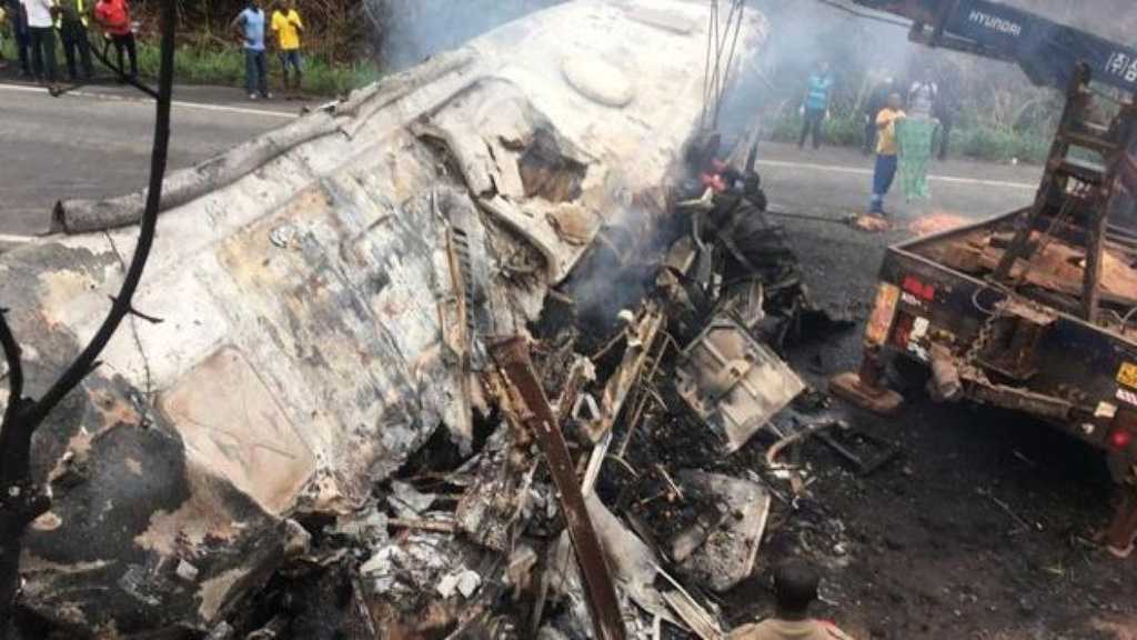 Ghana Bus Collision: At Least 60 People Burned To Death