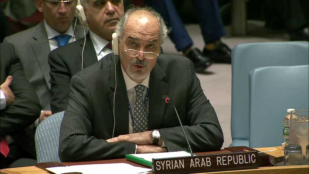 Syria’s UN Envoy Condemns Trump’s Proclamation about Occupied Syrian Golan