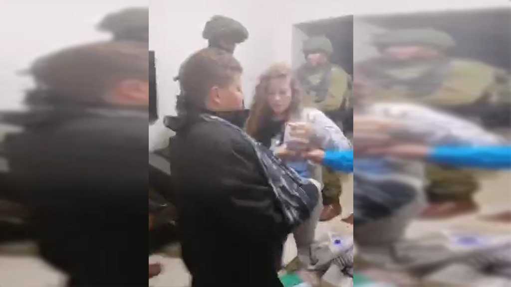 ‘Israeli’ Soldiers Invade Nabi Saleh, Abduct Ahed Tamimi’s 15yo Brother