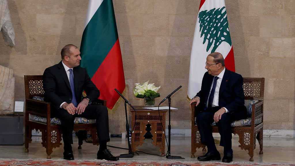 Radev Says Bulgaria ’Can Be Lebanon’s Gate to the EU’