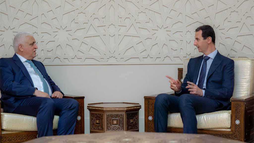 Syria’s Assad Receives Iraq’s Security Adviser – Assert Bilateral Ties Development