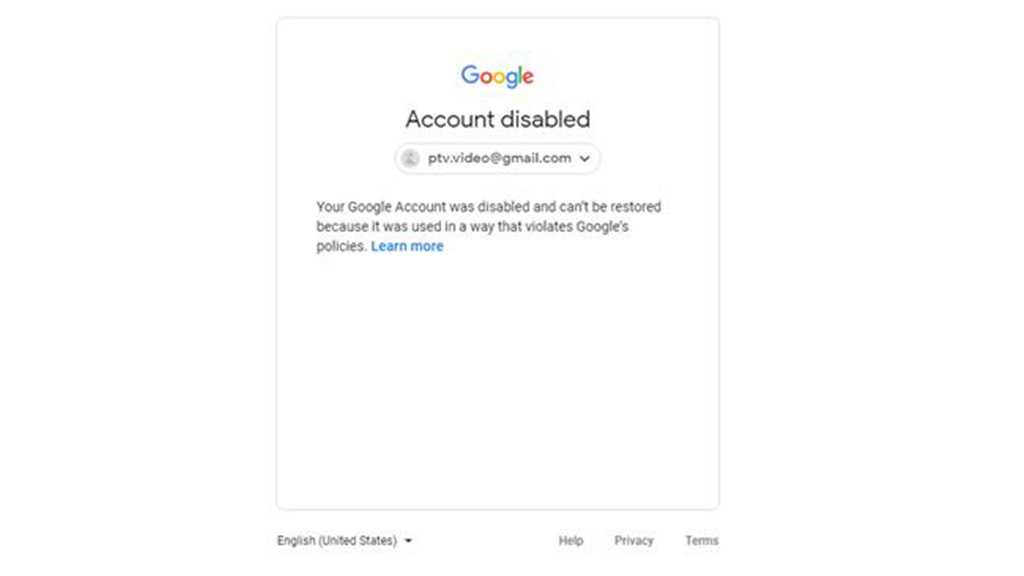 Google Blocks Press TV’s YouTube Account without Prior Notice