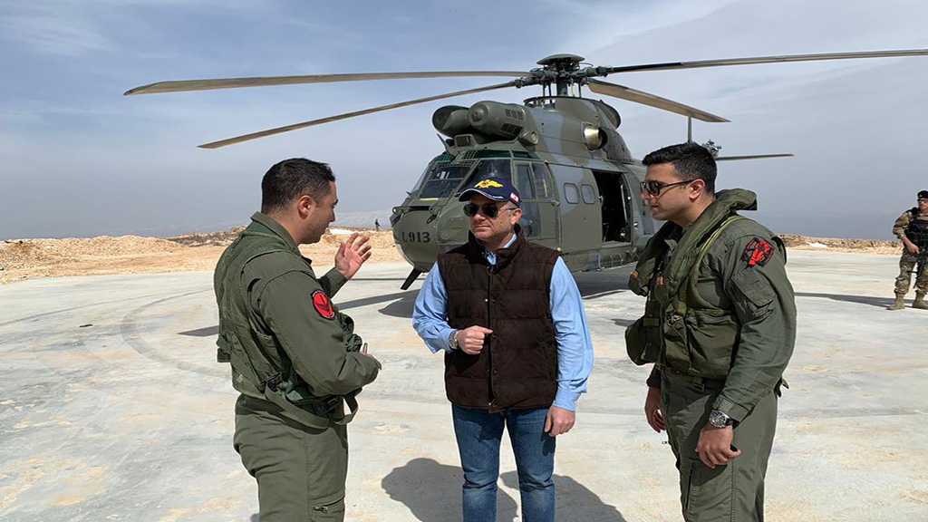 Lebanese Defense Minister Checks In On Army Operations in Eastern Border