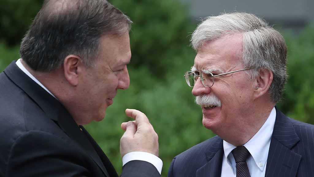 Bolton, Pompeo, Shanahan Discuss Military Action in Venezuela